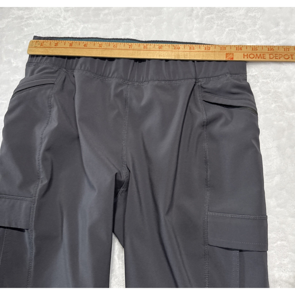 Eddie Bauer Womens Cargo Pockets Pull On Pants Size 8 Gray Casual Active - Picture 3 of 7